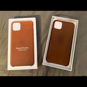 Apple iPhone 11 Pro Max Leather Case